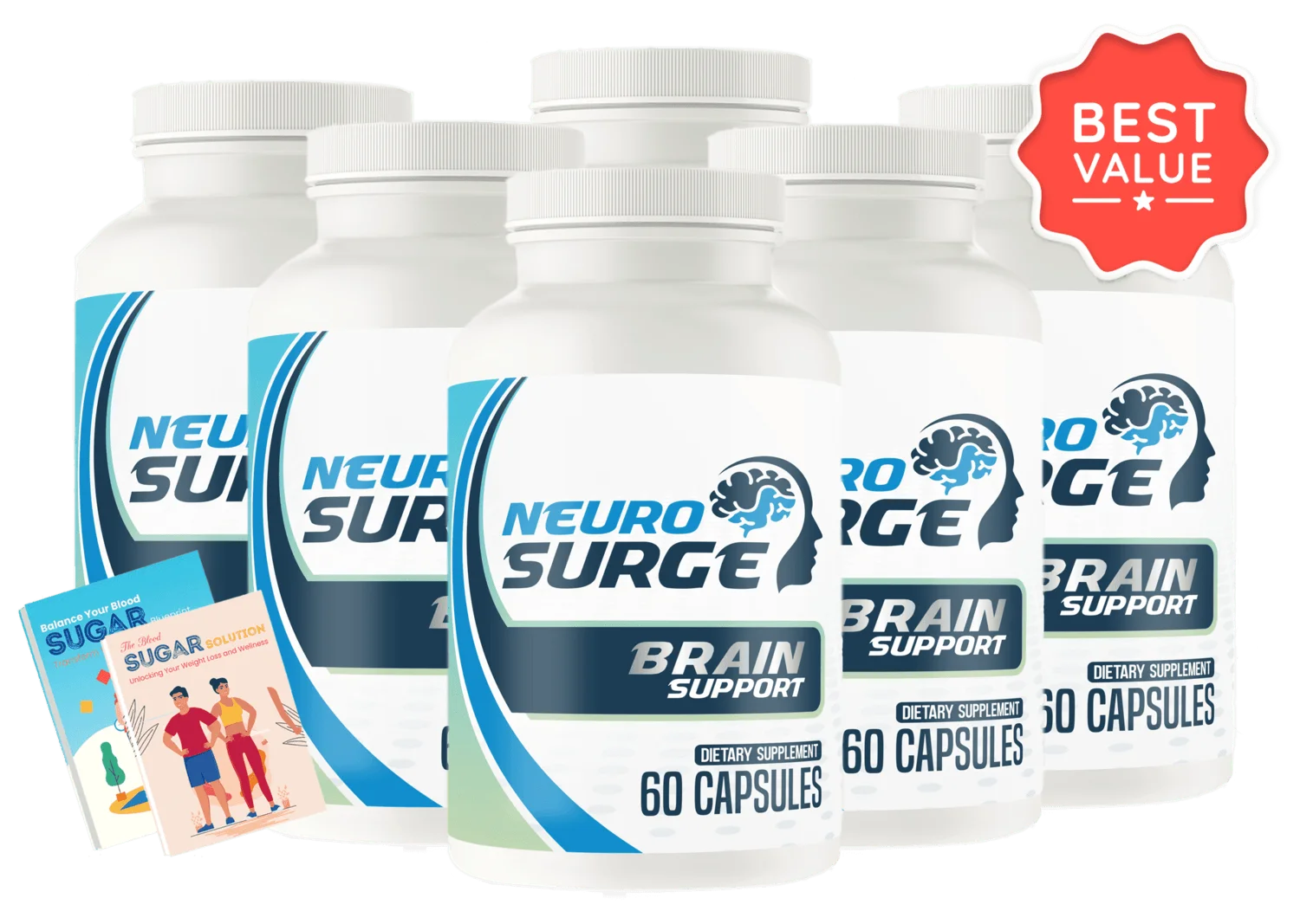 neuro surge six bottles package